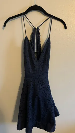 Blue formal Dress thumbnail 1