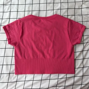 Pink Offline by Aerie Square Cropped Top Size Medium. thumbnail 4