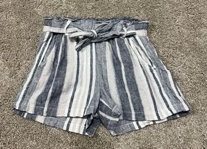 Jolt Striped Flowy Shorts thumbnail 1
