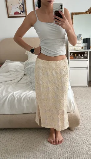 Beach skirt Yellow thumbnail 1