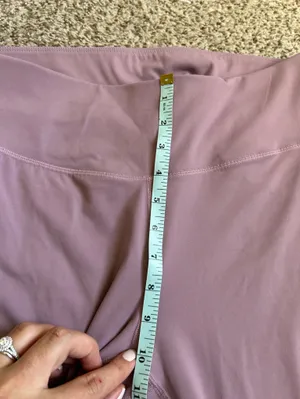 Women's Mauve High-Waist Active Leggings XXL Athleisure Stretch Work Out thumbnail 5