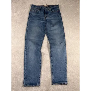 Levis Jeans Womens 26 blue Denim Wedgie Straight Button Fly Premium thumbnail 2