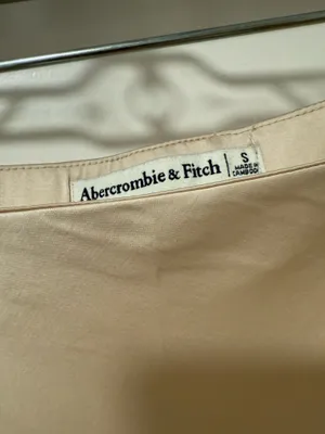 Abercrombie & Fitch satin midi skirt thumbnail 5