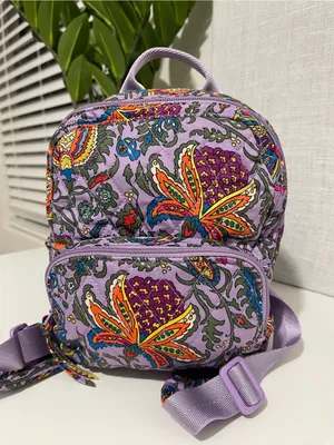 VERA BRADLEY mini banbury marrakesh Floral Mini Backpack Women Bags thumbnail 5