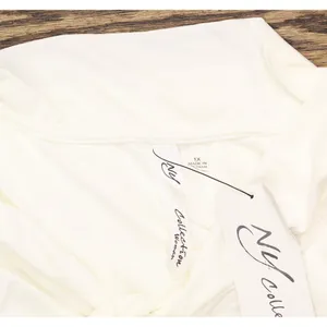 Ny Collection Short Sleeve Knit Top with Chiffon Shoulders Ivory Off White 1X thumbnail 5