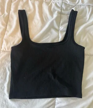 Hollister Black Tank Top thumbnail 1