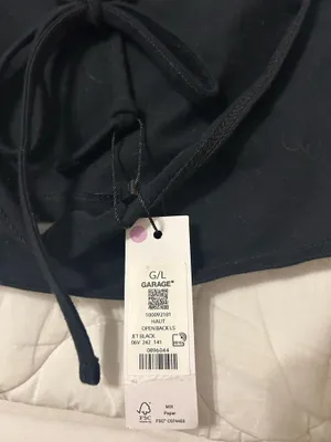 NWT Garage Long Sleeve Open Back Top thumbnail 3