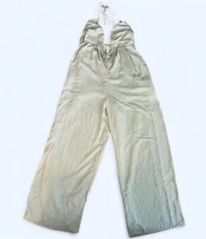 Lulus light sage cottagecore fairy wide leg jumpsuit Size XL thumbnail 1