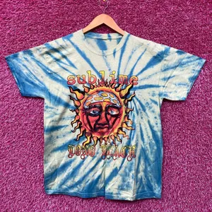 Sublime 40 oz to Freedom Tie dye Rock Tshirt size Large thumbnail 1
