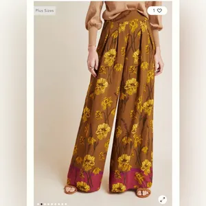New Maeve Terrace Floral Pants Womens 4 thumbnail 2