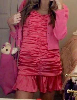 Do + Be Hot Pink Cocktail Dress thumbnail 1