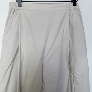 Grade & Gather Cotton Side Tie Barrel Pants Medium Tan Lagenlook‎ Artsy Pull On thumbnail 3