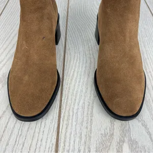 Dolce Vita Women's Layton Chelsea Booties 6M Dark Brown Suede $150 thumbnail 3