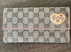 Gucci Canvas GG Continental Wallet thumbnail 1