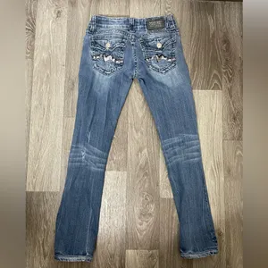Y2k miss me jeans skinny size 27 thumbnail 2