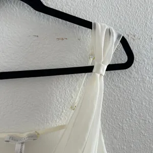 Flora Nikrooz Wedding Sleeveless V-Neck Mini Slip Dress White Medium thumbnail 5