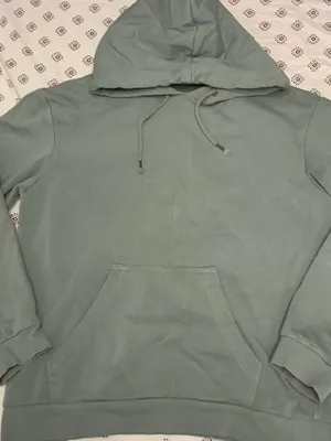 Brave Soul London Medium Sage Green Pullover Hoodie Pockets Long Sleeve Drawstri thumbnail 1