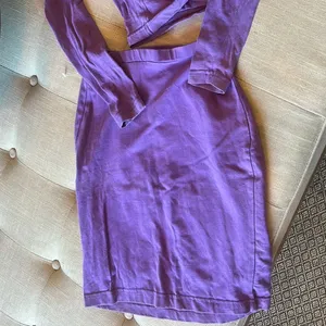 French Connection Vintage Purple Two Piece Skirt Set Size Small thumbnail 3