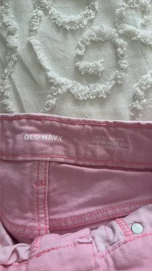 Old Navy Pink Jeans thumbnail 4
