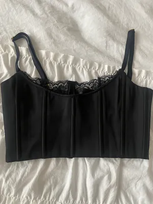 Lace Top Corset thumbnail 3
