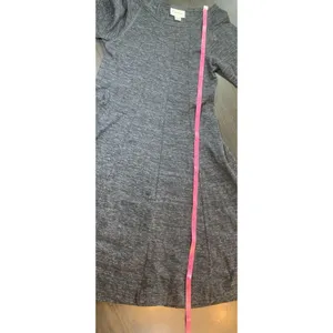 Ganni Anthropologie Winter Jersey Knit Dress Womens Small‎ Gray Dark Academia thumbnail 13