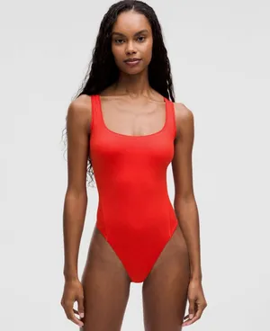 Lululemon Wundermost Ultra-Soft Nulu Square-Neck Sleeveless Bodysuit thumbnail 2