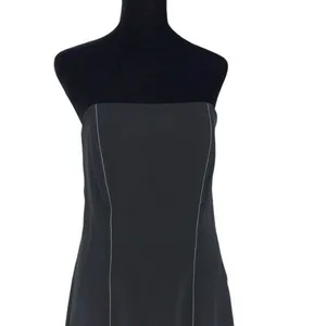 Free People Womens Strapless Paneled Tube Sheath Mini Dress‎ Black Medium thumbnail 2
