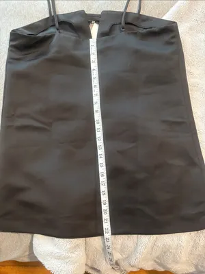 NWT H&M Divided Black Mini Dress with Rhinestone Bow Accent Size L thumbnail 6