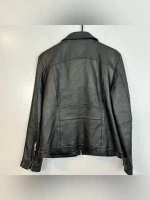 Wilsons Leather Maxima Insulated Zip Up Moto Jacket Size Large thumbnail 8