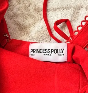 Princess Polly Red Dress Mini thumbnail 3