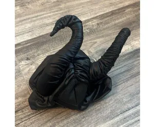 Maleficent HEADPIECE Halloween BLACK Hat Horns Evil Headpiece Disney Cosplay thumbnail 6
