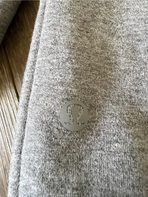 Lululemon All Yours Hoodie Fleece Heathered Core Medium Grey Size 6 NWOT thumbnail 9