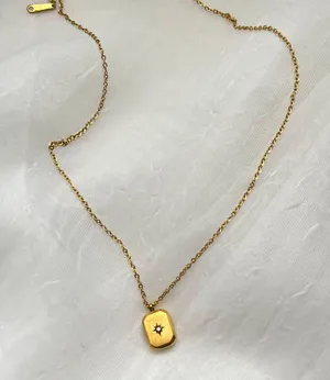 Gold Plated Stainless Steel Star Chain thumbnail 3