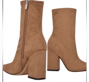Marc Fisher LTD Suede Larry Pointed Toe Boots thumbnail 2
