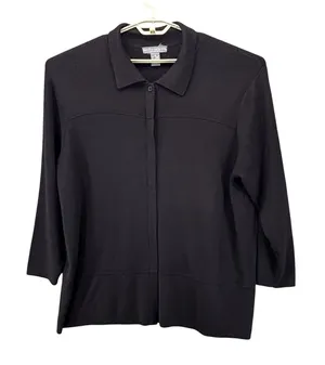 Jessica Holbrook Oversized‎ Cardigan Black XL thumbnail 1