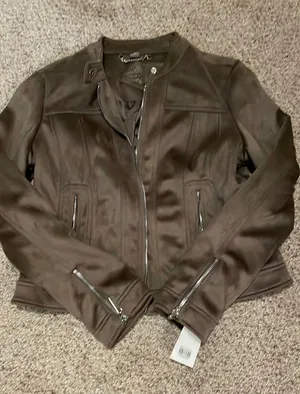 Joujou Jacket Boutique Brown Leather thumbnail 2