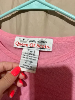 Queen of Scots cashmere long sleeve thumbnail 2