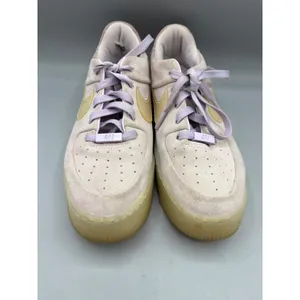 Nike Air Force 1 Sage LX Low Womens 8.5 Violet Mist Suede Sneakers AR5409-500‎ thumbnail 2