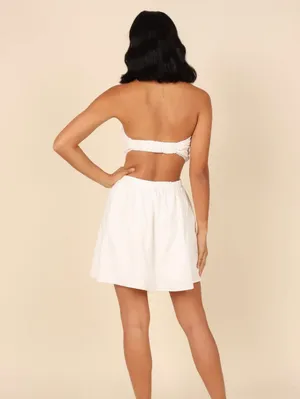 White Cutout Dress thumbnail 2