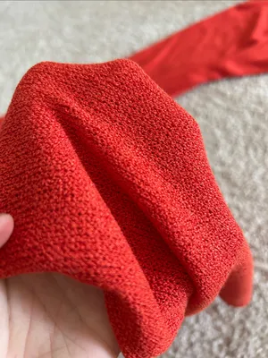 Zara red wide leg pants. S-M thumbnail 4