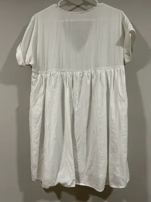 Entro White Babydoll Dress thumbnail 2