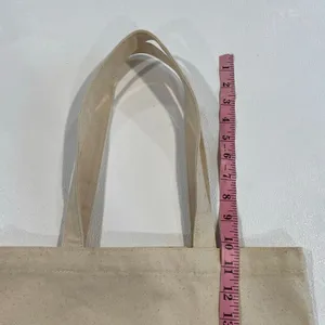 Madewell Canvas Tote Bag Cream Logo Reusable Shopping Bag thumbnail 5