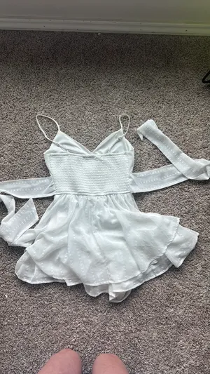 Altar'd State White Dress thumbnail 2