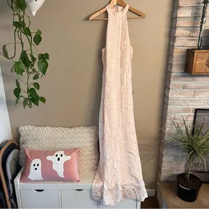LULUS Red‎ Carpet Ready Jacquard Maxi Dress thumbnail 3