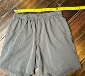 Drawstring waist cotton shorts Los Angeles Apparel casual classic basic thumbnail 2