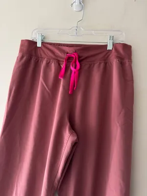 Figs Mauve Pink‎ Technical Collection Scrub Pants Size XL thumbnail 2