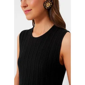 TUCKERNUCK Pomander Place Black Sleeveless Adi Knit Dress NWT Size XXL LBD prep‎ thumbnail 9