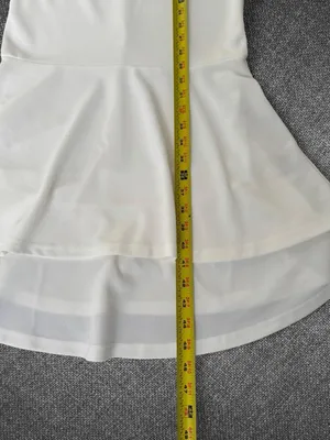 SHEIN White Feather Trim Mermaid Midi Dress XS Spaghetti Strap Party Dress thumbnail 5