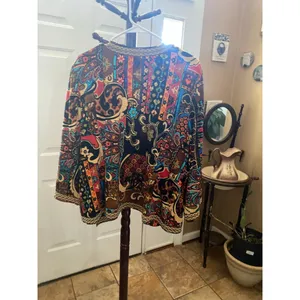 Vintage Joan Rivers jacket XL Brown Multi-color thumbnail 6
