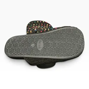 The Sak Bolinas Black Crochet Beaded Slide Clogs Womens Size 7 NEW thumbnail 5